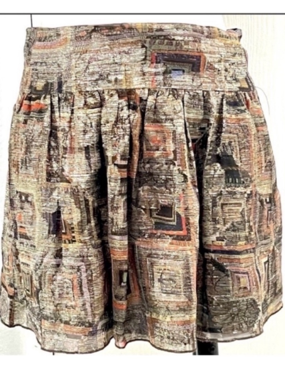 Isabel Marant Silk Geometric
Patterned Multicolor Trim Size 1/US 4